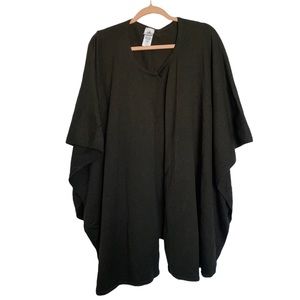 Cabi 100% Cotton Oversized Poncho Sweater| Cabi Lagenlook Boho Poncho